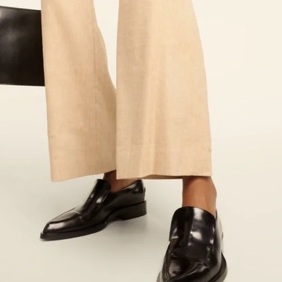 Veronica Beard Tan Wide Leg Pants - Picture 11 of 11